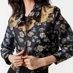 Urban Outfitters Western Floral Jacket